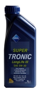 Aral SuperTronic LF III 5W-30 Motoröl 1 Liter VW AUDI 504.00 507.00 Longlife 3 1