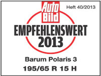 Winterreifen Barum Polaris 3 195/65R15 H