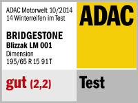 Winterreifen Bridgestone Blizzak LM 001 195/65R15 T