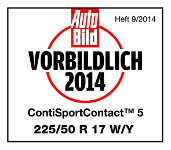 Sommerreifen Continental SportContact 5 225/50R17 W