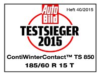 Winterreifen Continental WinterContact TS 850 185/60R15 T