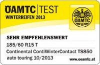 Winterreifen Continental WinterContact TS 850 185/60R15 T