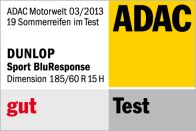 Sommerreifen Dunlop Sport BluResponse 185/60R15 H