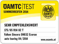 Sommerreifen Falken-Ohtsu SN832EC 175/65R14 T
