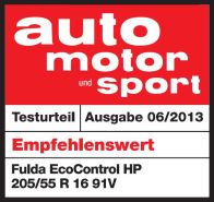 Sommerreifen Fulda EcoControl HP 205/55R16 V