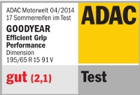 Sommerreifen Goodyear Efficient Grip Performance 195/65R15 V