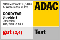 Winterreifen Goodyear ULTRA GRIP 8 185/60R15 T