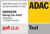 Sommerreifen Hankook Kinergy Eco K425 175/65R14 T