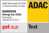 Sommerreifen Hankook Kinergy Eco K425 195/65R15 V