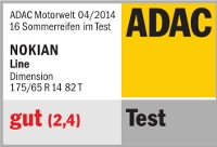 Sommerreifen Nokian Line 175/65R14 T