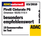 Sommerreifen Pirelli Cinturato P6 185/65R16 H