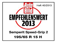 Winterreifen Semperit SPEED-GRIP 2 195/65R15 H