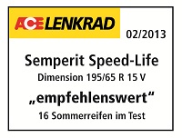 sommerreifen semperit speed-life 195/65r15 v
