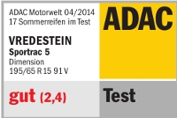 Sommerreifen Vredestein Sportrac 5 195/65R15 V
