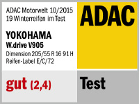 Winterreifen Yokohama W.drive V905 205/55R16 H